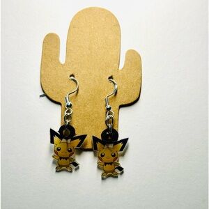 Pichu pokemon earrings